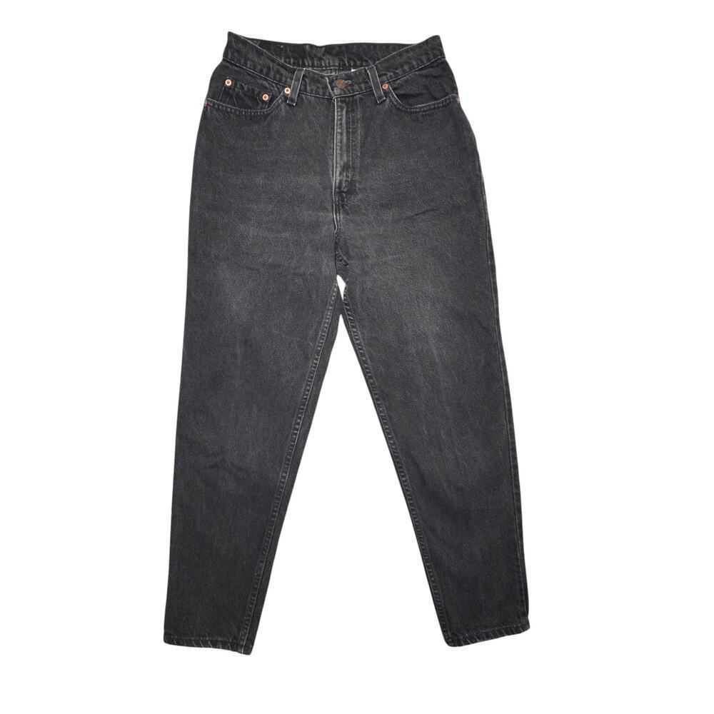 Vintage Levi’s 512 High rise, tapered leg, Made in the USA.